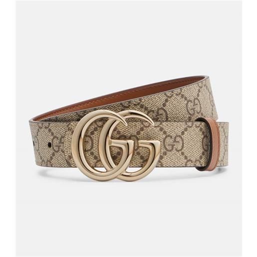 Gucci cintura gg marmont in canvas gg