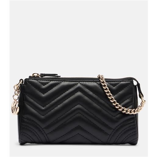 Gucci borsa a spalla gg marmont 2.0 mini in pelle