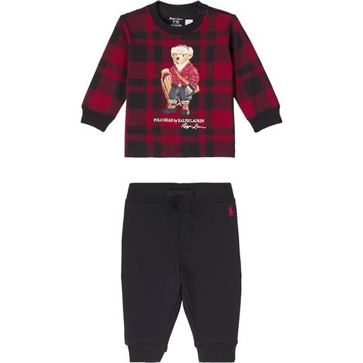 Polo Ralph Lauren Kids baby - t-shirt e pantaloni sportivi in cotone