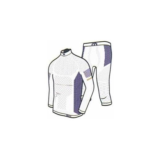 MICO kit maglia lupetto manica lunga + calzamaglia 3/4 kids m1 skintech ita