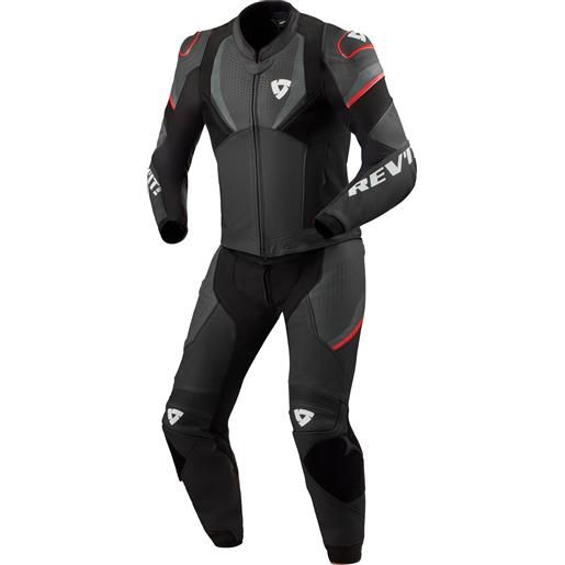 Revit tuta in pelle Revit beta 2 nero-antracite, 56