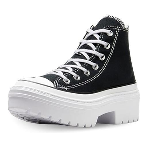 Converse chuck taylor all star lugged heel sneaker nero da donna a08258c