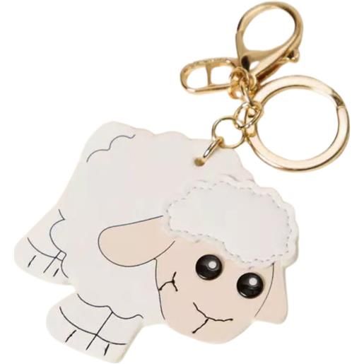 TWINSET portachiavi pecora con oval t