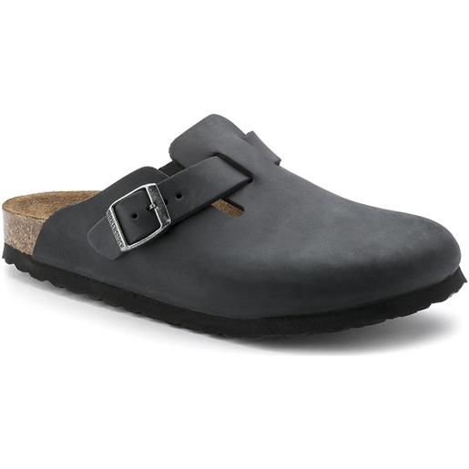 BIRKENSTOCK sandali sabot boston pelle oliata