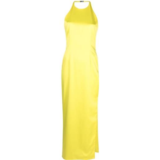 GCDS abito con scollo all'americana - giallo