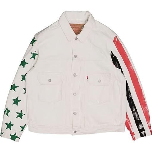 Denim Tears giacca cactus tears denim plant - bianco