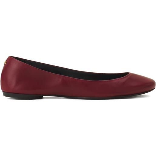 Lanvin ballerine in pelle - rosso