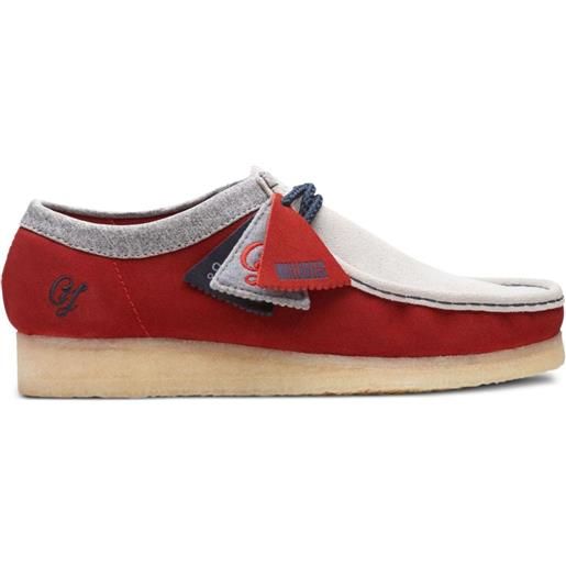 Natural World Eco Stivali Adel Uomo In Pelle Scamosciata E Lana, Scarpe Invernali Ecologiche, Suola In Gomma Naturale, Colore Rosso, Taglia 44