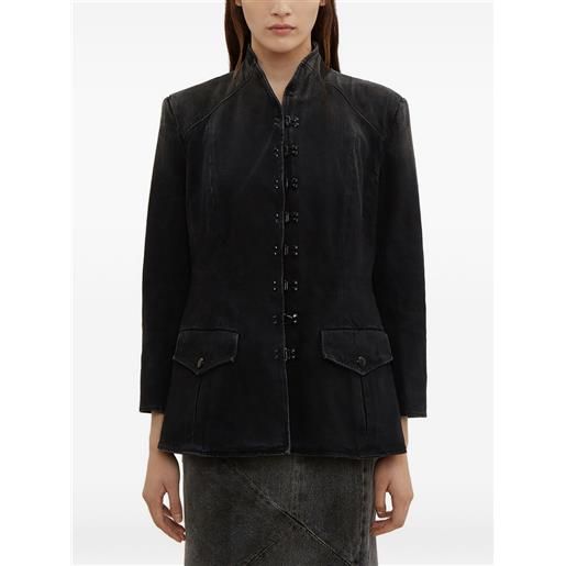 Olivier Theyskens blazer denim - nero