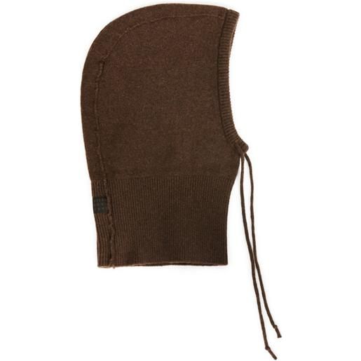 MM6 Maison Margiela passamontagna - marrone