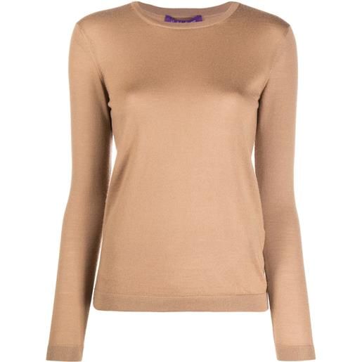 Ralph Lauren Collection maglione a girocollo - marrone