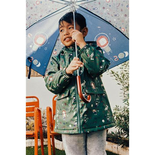 Ysabel Mora impermeabile per bambini cosmos con fodera in pile