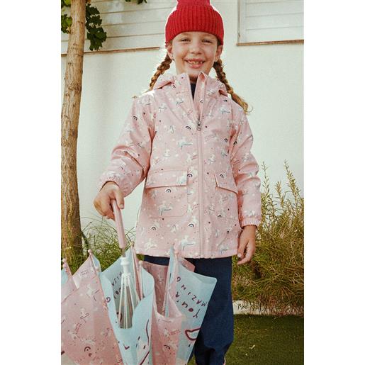 Ysabel Mora impermeabile per bambini rainbowland con fodera in pile