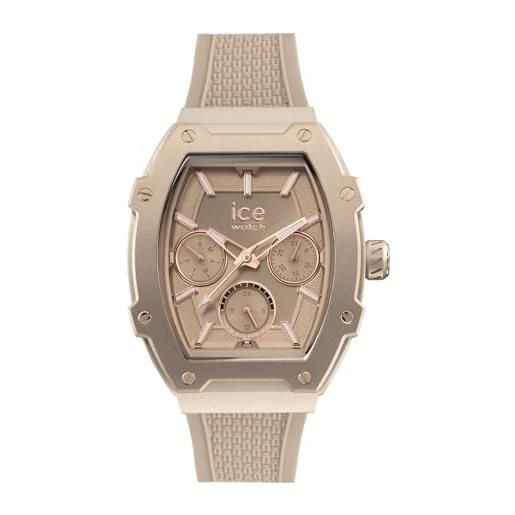 ICE-WATCH - ice boliday timeless taupe - orologio da donna marrone con cinturino in silicone - 022861 (piccolo)