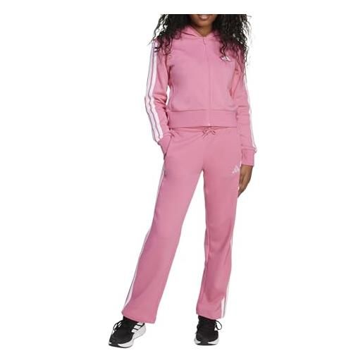 adidas tuta da ragazza essentials rosa taglia 11-12 a codice jn2436