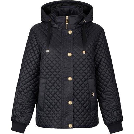 LIU JO giacca con cappuccio - nero