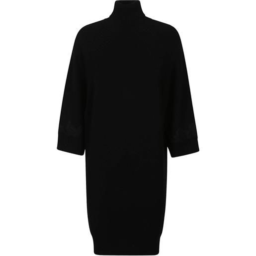ERMANNO FIRENZE abito a collo alto - nero