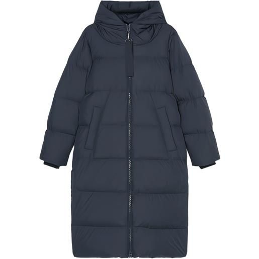 Marc O'Polo piumino con cappuccio - blu