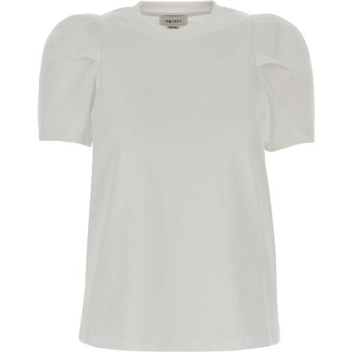 Alexander McQueen t-shirt in cotone - bianco