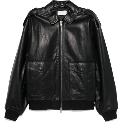 The Frankie Shop giacca viper - nero