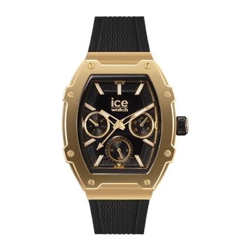 ICE-WATCH - ice boliday golden black - orologio da donna con cinturino in silicone - 022866 (piccolo)