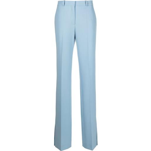 Del Core pantaloni sartoriali a vita alta - blu