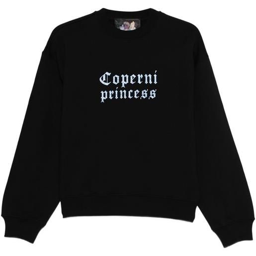 Coperni x disney felpa princess - nero