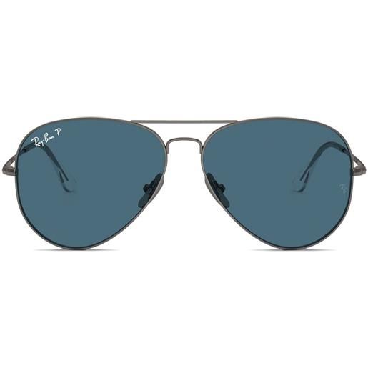 Ray-Ban occhiali da sole con montatura stile pilota - grigio