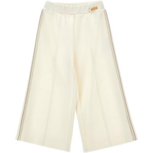 Monnalisa pantaloni neoprene jacquard