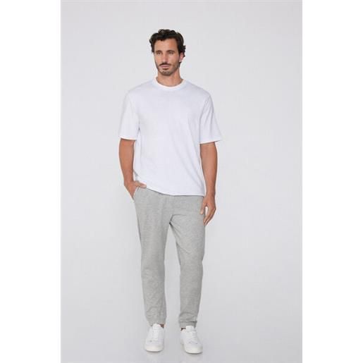 Tezenis pantaloni lunghi felpa con tasche uomo grigio