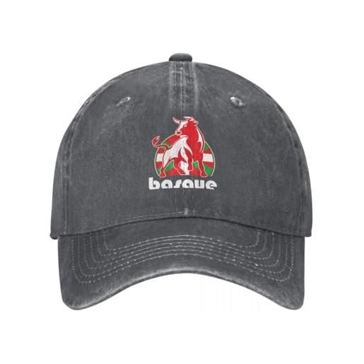 OAAJKOAM aatxe - il toro basco - stampa basca prodotto basque pride cappello da baseball cappello snapback cappello western cappello di lusso donna uomo
