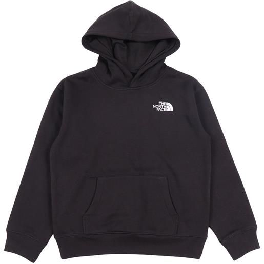 THE NORTH FACE KIDS teen essential oversized hoodie tnf black