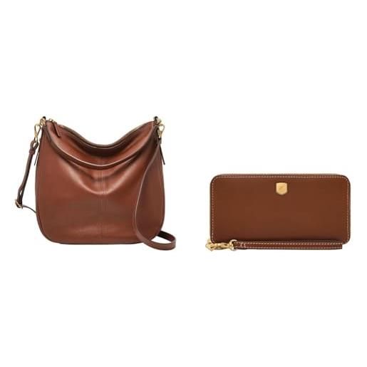 HKCLUF Borsa a tracolla con nappa, da donna, alla moda, in