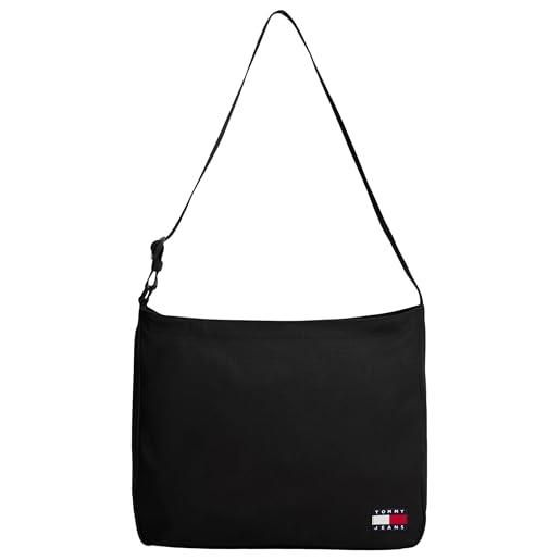 Tommy Jeans tjm ess daily crossbody am0am13711, crossover uomo, black (black), one size