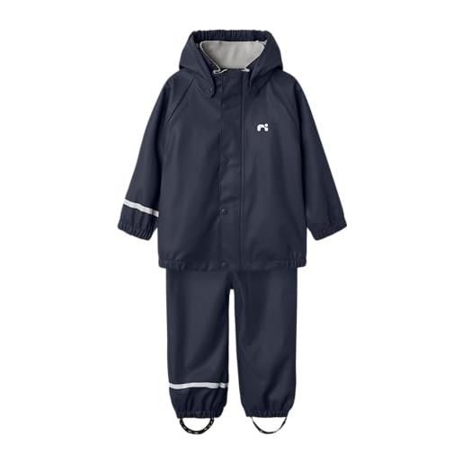NAME IT nkndry10 rain set unisex per bambini fo noos, zaffiro scuro. , 104