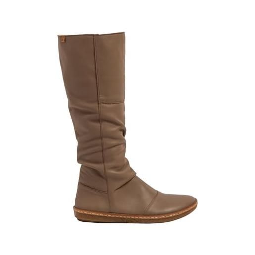 El Naturalista n5313 coral, stivaletti bassi con lacci donna, piuma, 36 eu larga