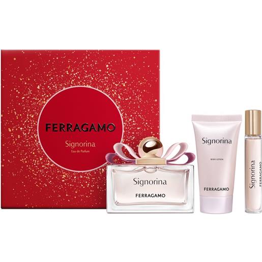 Salvatore Ferragamo cofanetto signorina eau de parfum