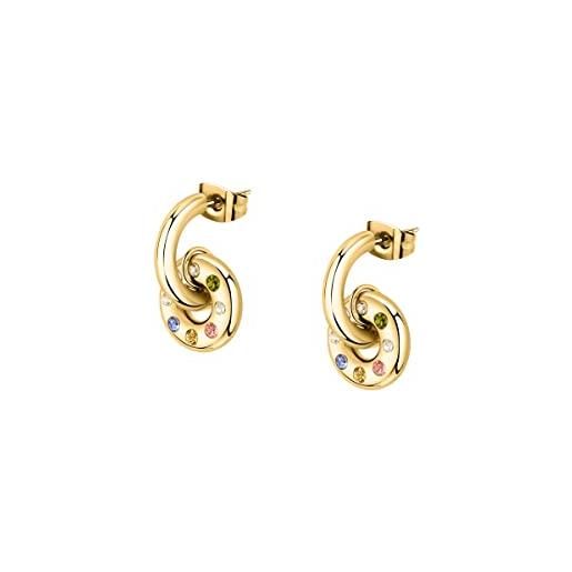 Morellato bagliori orecchini donna in acciaio, cristalli - savo07