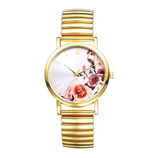 Radley RY4399A Orologio Da Donna – Quadrante Floreale, Cassa Oro Rosa E Cinturino A Rete Argento - 5