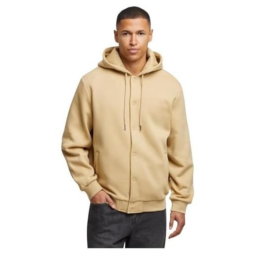 Urban Classics felpa con cappuccio in pile fluffy, beige, 5xl