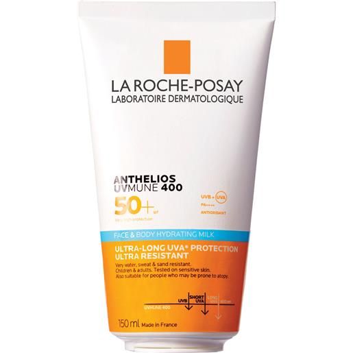 LA ROCHE POSAY-PHAS (L'OREAL) la roche-posay anthelios uvmune 400 latte idratante viso e corpo spf50+ - tubo 150 ml