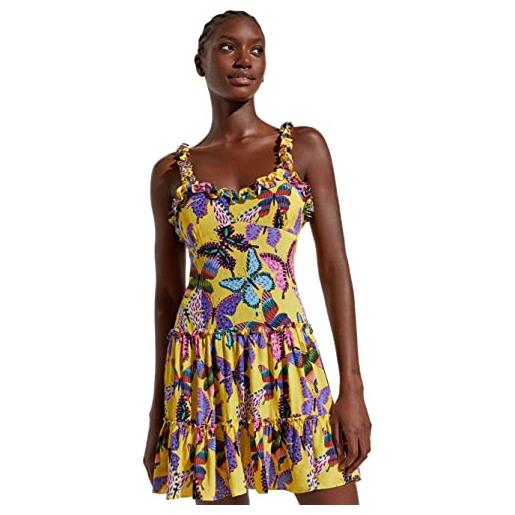 Desigual vest_cristhi copricostume, giallo, m donna