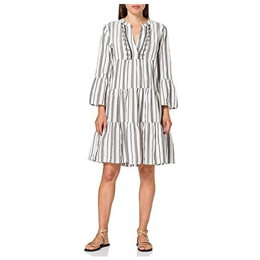 Camel active womenswear 3099235s69 vestito, bianco, m donna