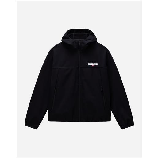 Napapijri softshell m - giubbotto - uomo - nero