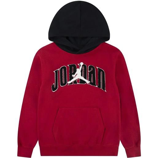 NIKE JORDAN felpa con cappuccio gametime fleece bambino