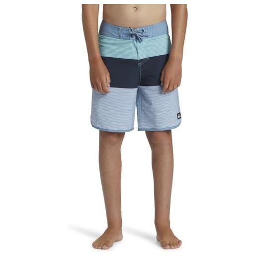 Quiksilver surfsilk tijuana yth 17 parte inferiore del bikini, blu, 16 anni bambini e ragazzi