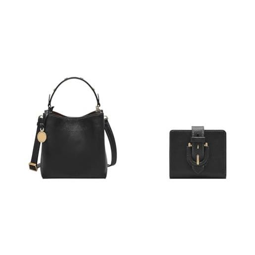 Borsa A Tracolla Donna Fossil Avondale In Pelle, Con Catena Rimovibile, Large, Elegante E Pratica