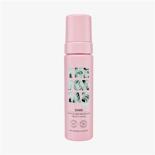 The Fox Tan dark tropical self-tan mousse 200 g schiuma con dosatore