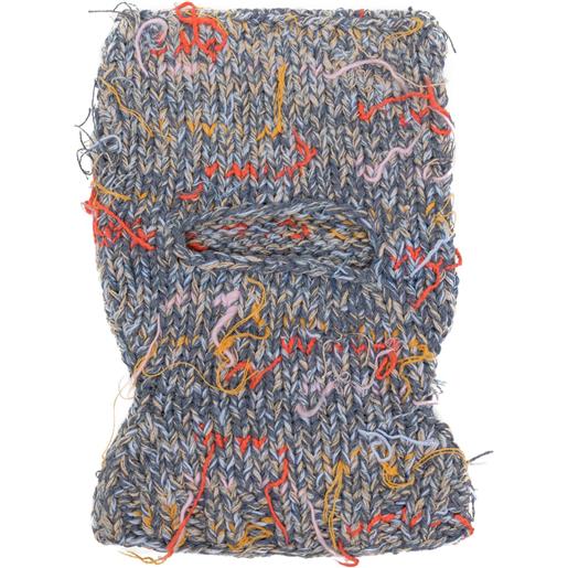 Maison Margiela passamontagna con logo - multicolore