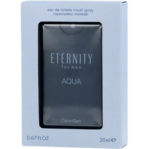 Calvin Klein eternity aqua for men eau de toilette (uomo) 20 ml